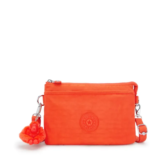Kipling Riri crossbodytas Klein Open Orange oranje