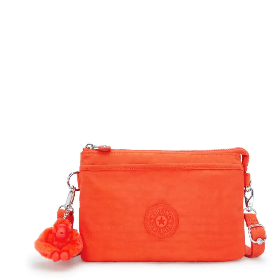 Kipling Riri crossbodytas Klein Open Orange oranje