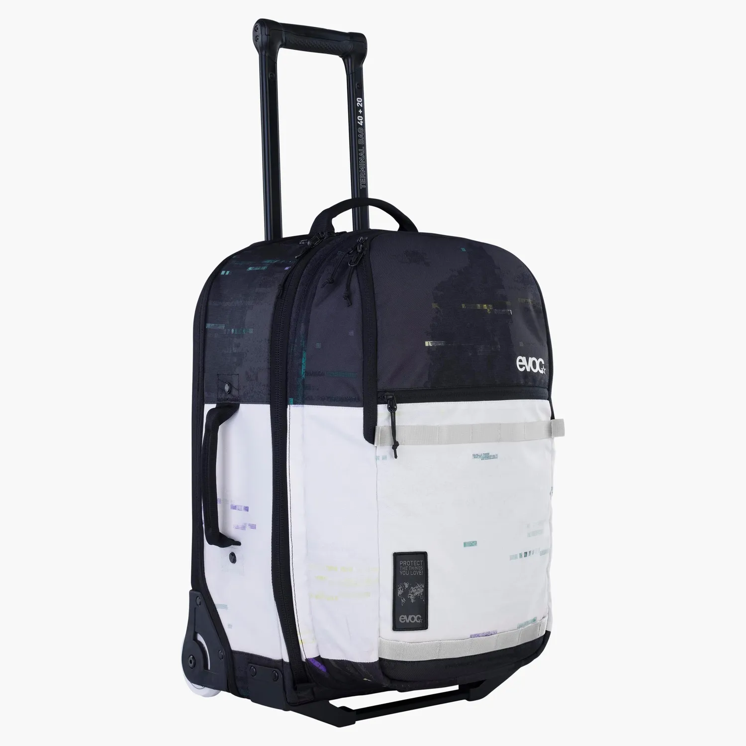 Evoc Terminal Bag 40+20 trolley zwart handbagage met rugzak