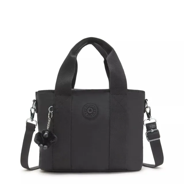 Kipling Minta M schoudertas Black Noir verstelbaar