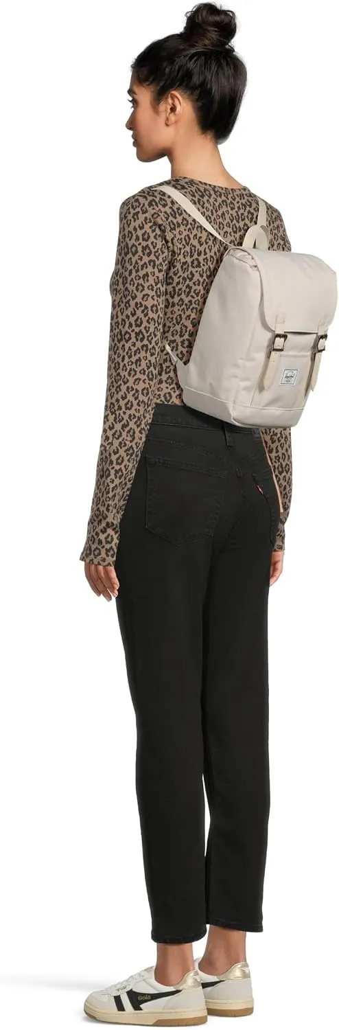 Herschel Retreat rugzak 23L zwart Moonbeam canvas