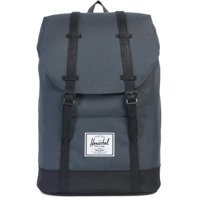 Herschel Retreat Classic 19.5L rugzak zwart canvas