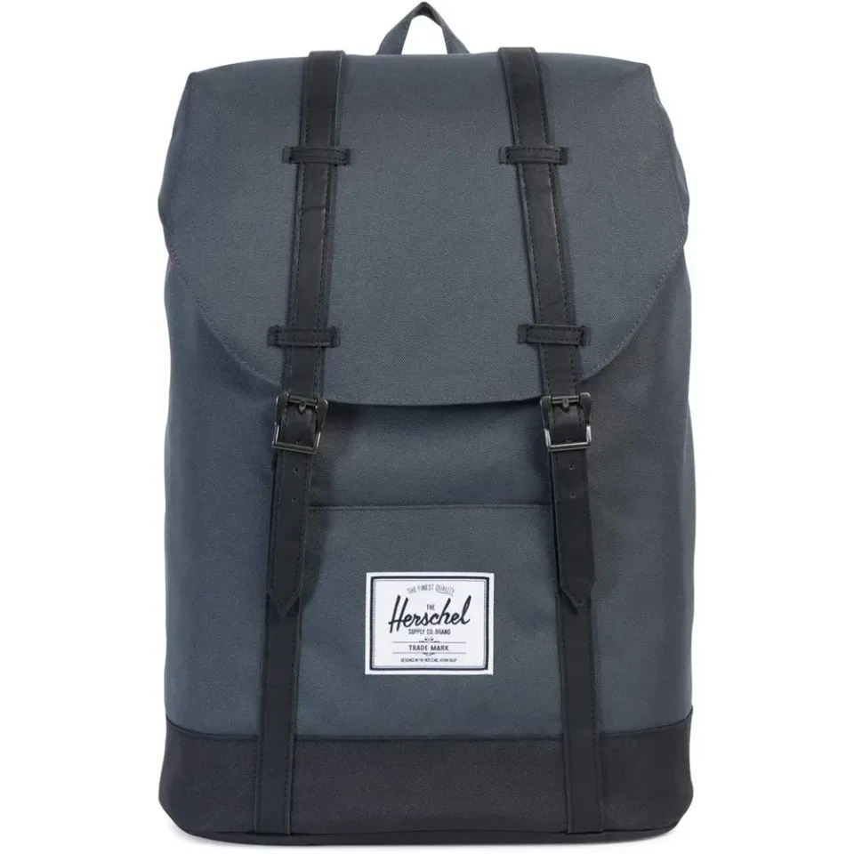 Herschel Retreat Classic 19.5L rugzak zwart canvas