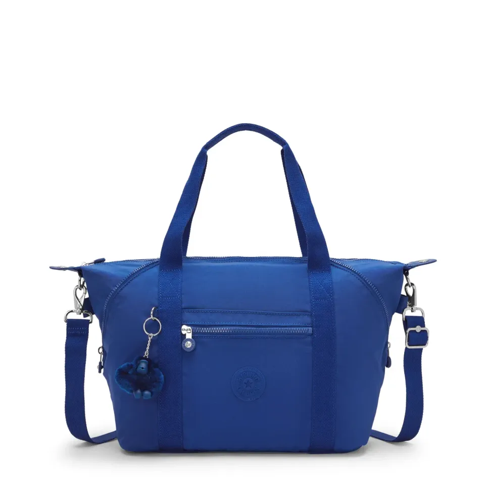 Kipling Art schoudertas Medium Blazing Blue felblauw