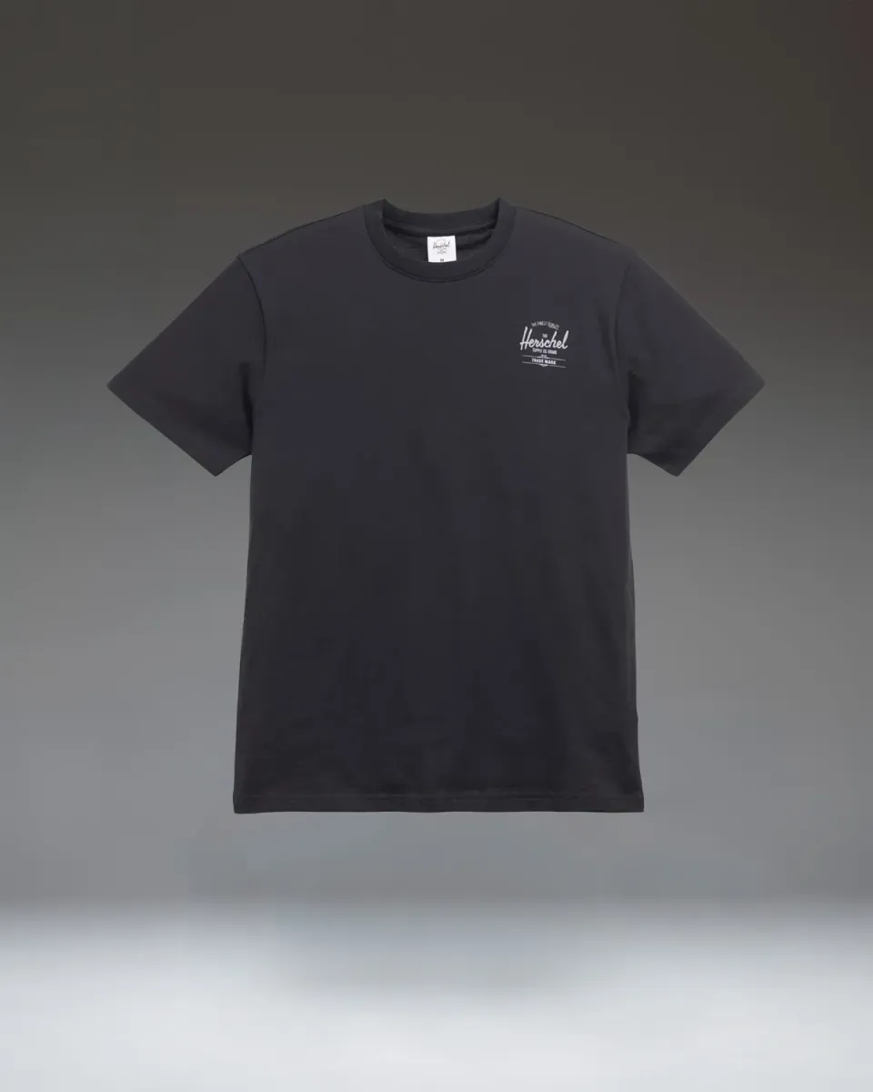 Herschel Basic Tee White heren T-shirt katoen