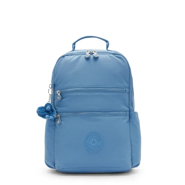 Kipling Biana rugzak Vintage Blue Groot laptopvak