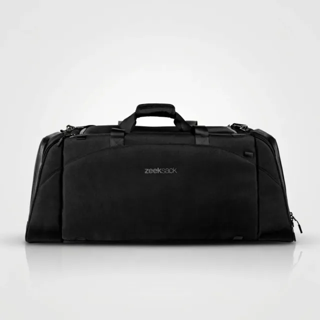 Zeeksack The Weekender 70L Reistas Zwart met schuhvak groot