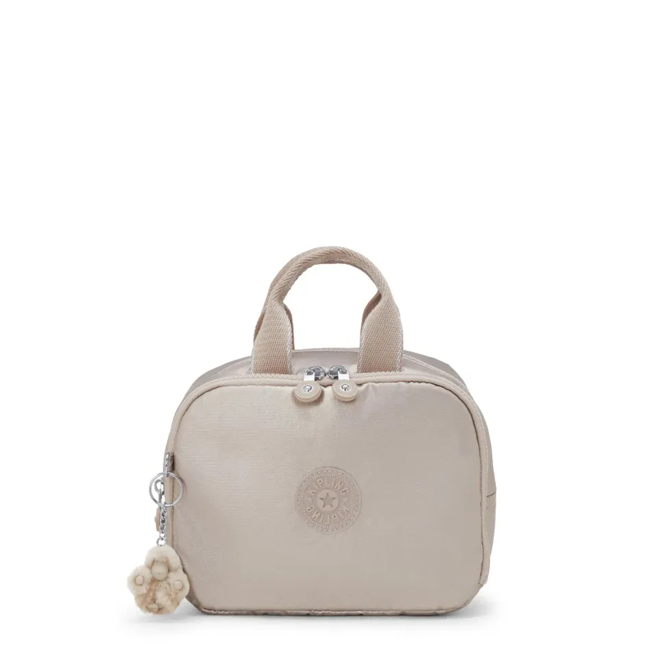 Kipling Beachpalm S toilettas Metallic Glow Medium met ritsvakken