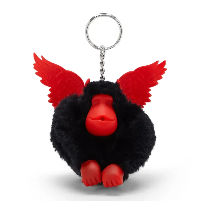 Kipling Halloween Devil Monkey sleutelhanger rood klein