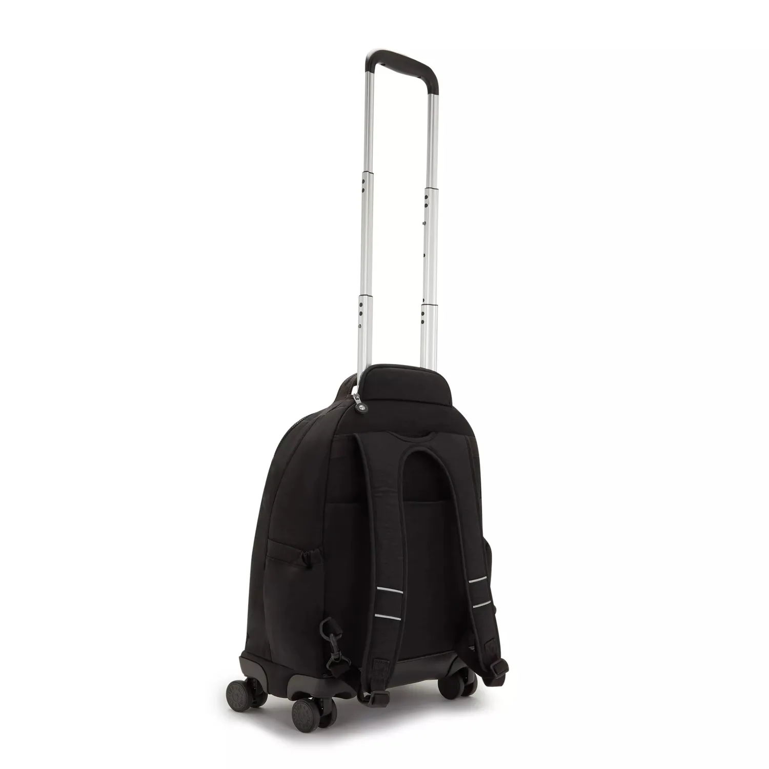 Kipling New Zea rugzak met wielen True Black groot laptopvak
