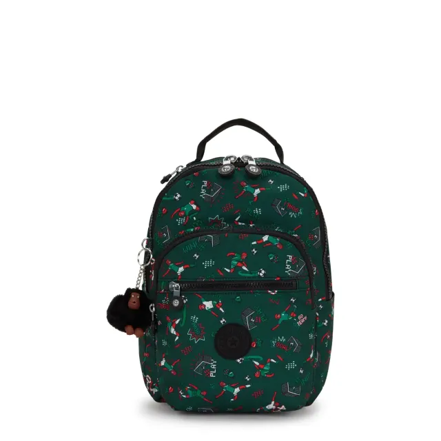 Kipling Seoul S kleine rugzak Soccer Print 11 inch