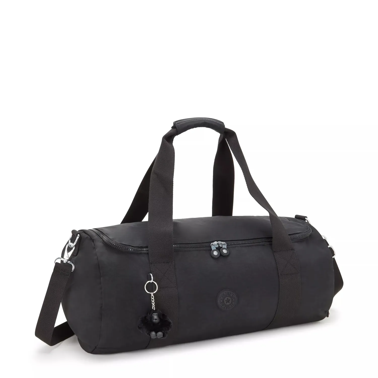 Kipling Argus S weekendtas Klein Black Noir schoenvak
