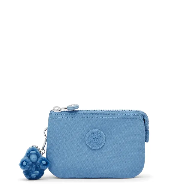 Kipling Creativity S portemonnee klein Vintage Blue met rits