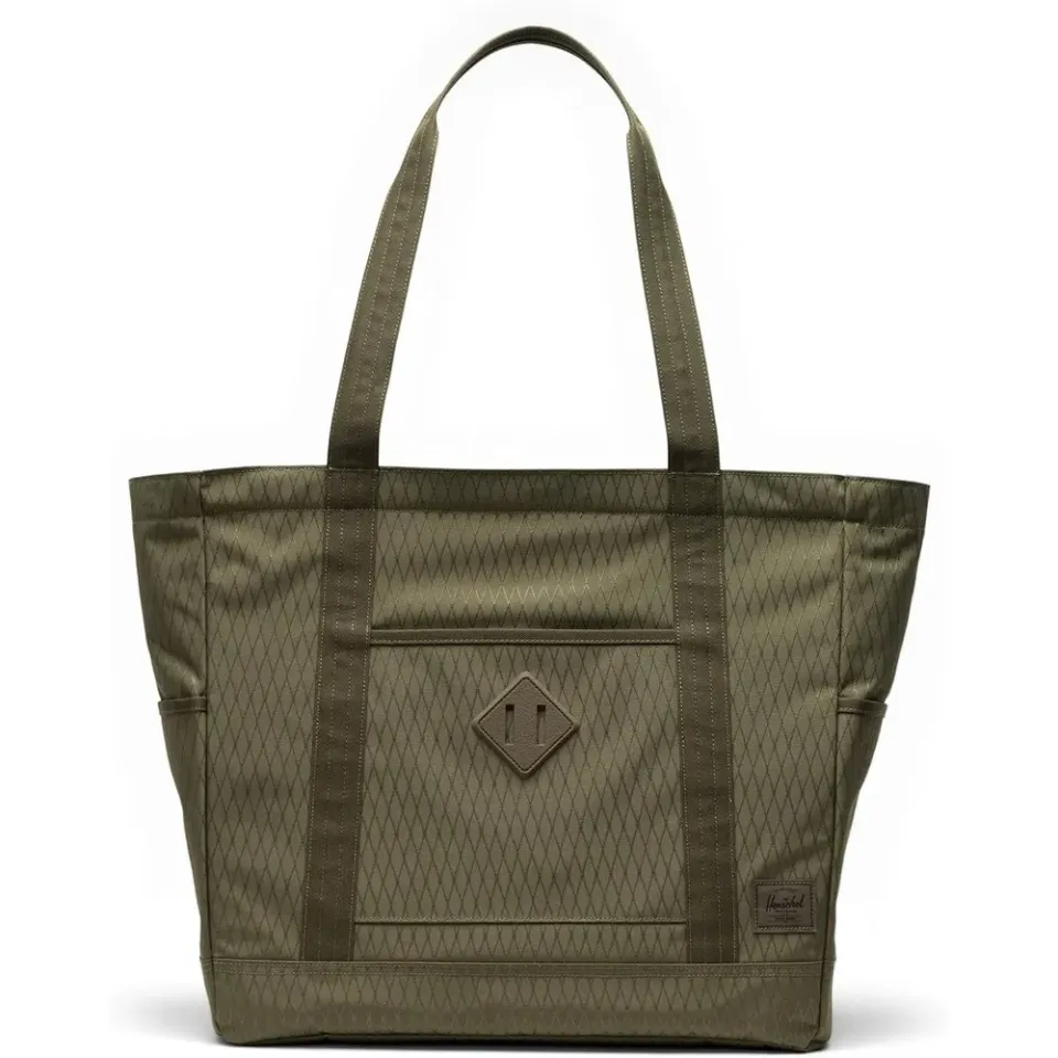 Herschel Heritage Tote shopper Ivy Green Diamond