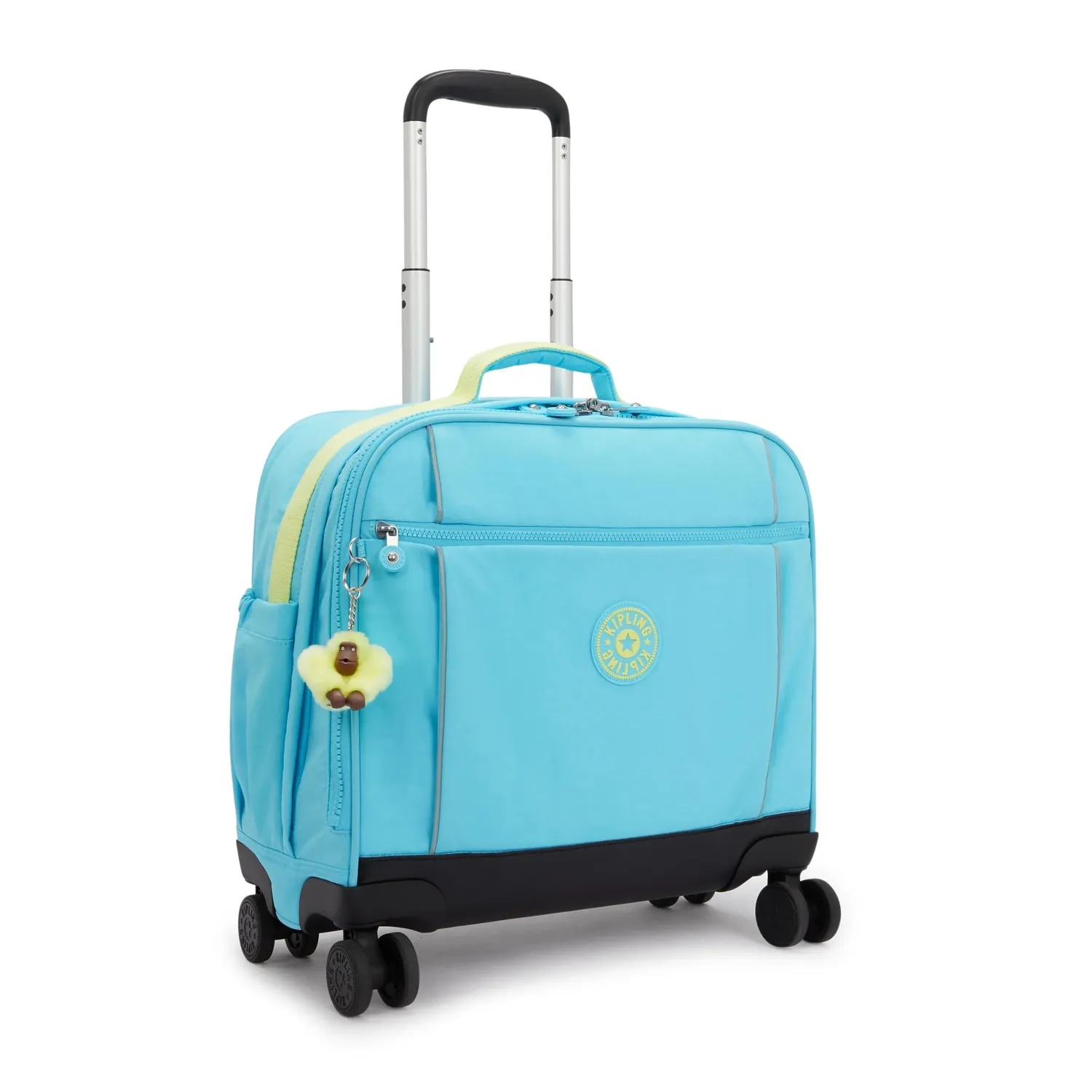 Kipling New Storia trolley Splash Blue Groot 4 wielen