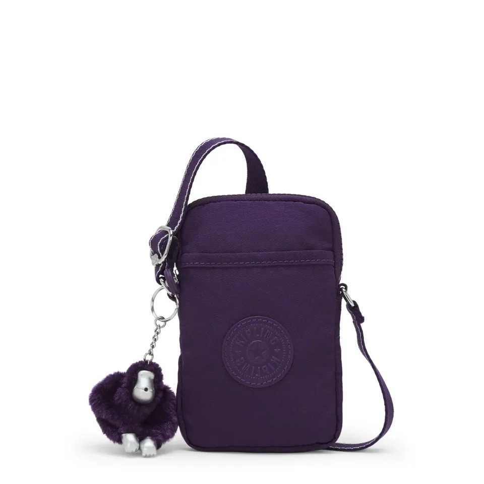 Kipling Tally telefoontas Klein Regal Plum waterafstotend