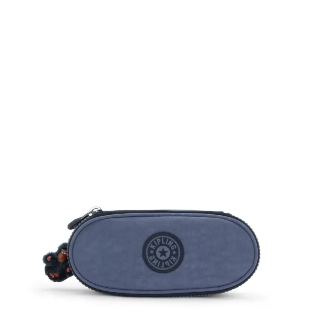 Kipling Duobox pennenzak Medium Game Grey waterafstotend
