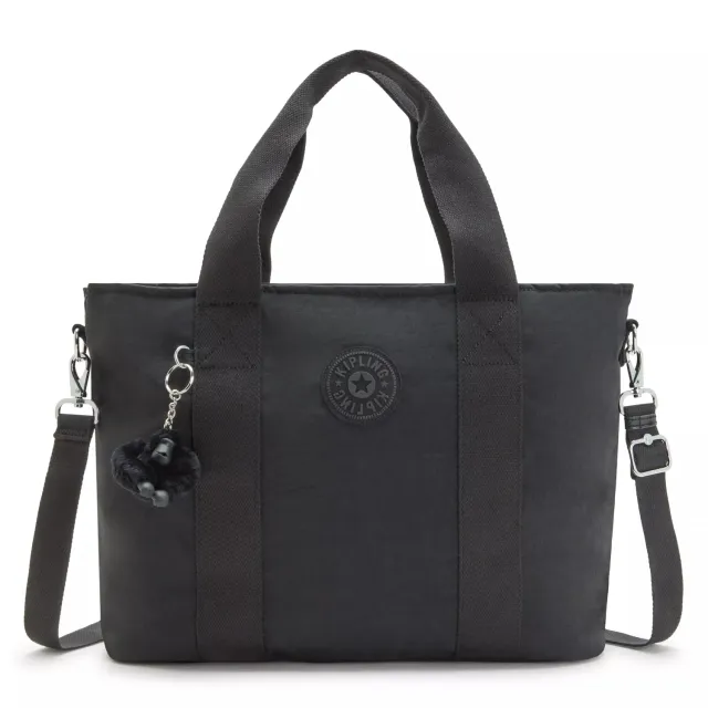 Kipling Minta L draagtas Groot Black Noir waterafstotend