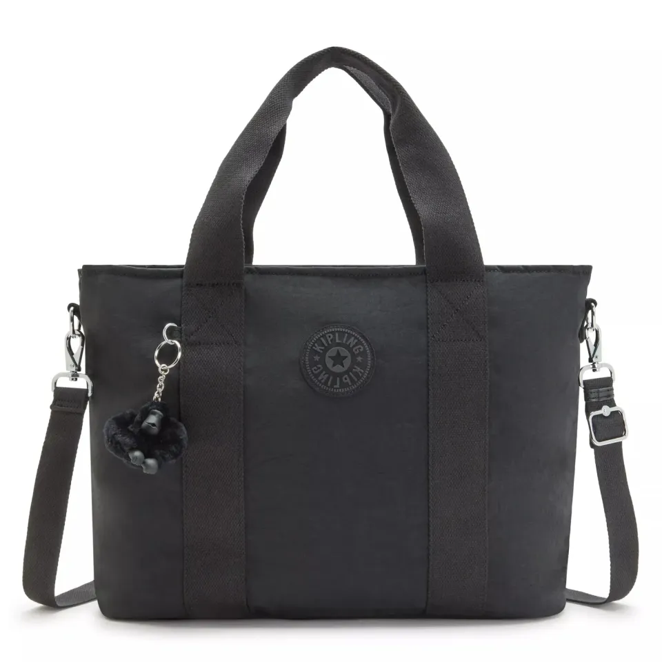 Kipling Minta L draagtas Groot Black Noir waterafstotend