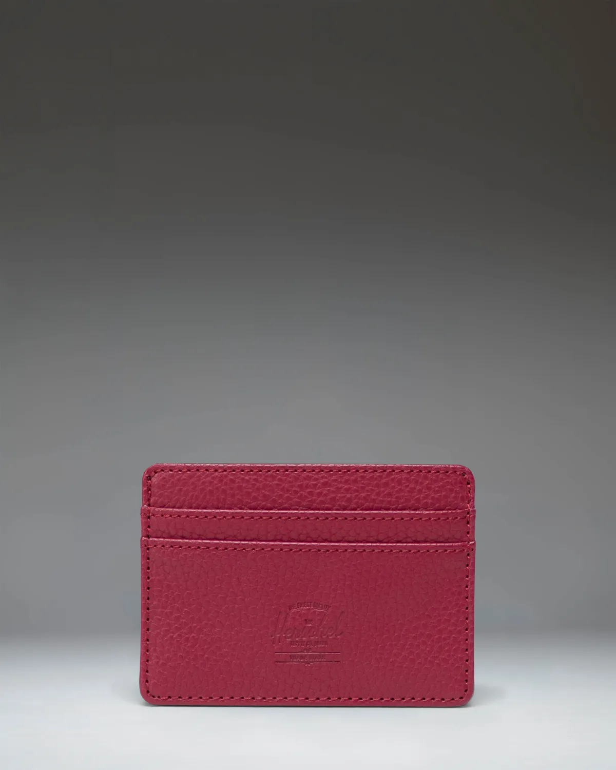 Herschel Charlie cardholder portemonnee zwart vegan