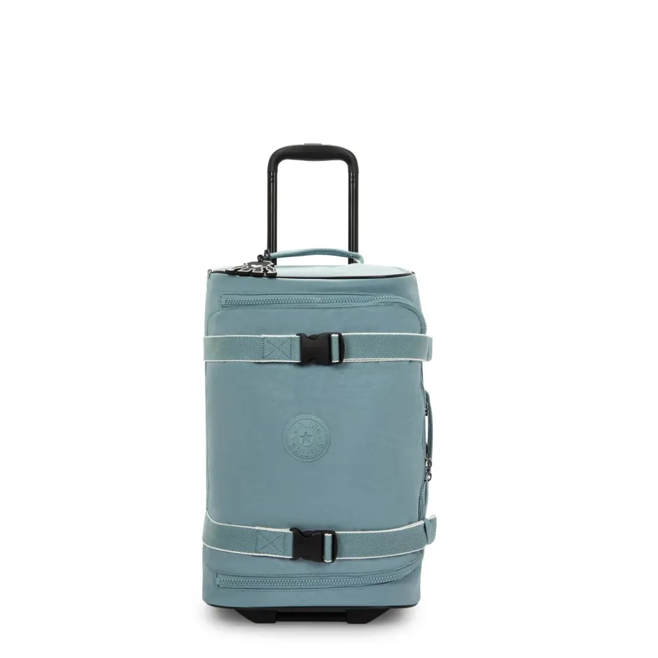 Kipling Aviana S reistas klein Relaxed Grey met wieltjes