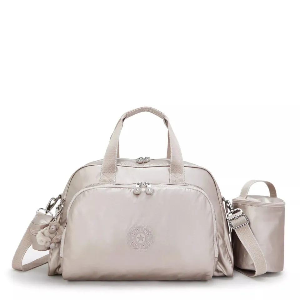 Kipling Camama luiertas Metallic Glow groot lichtgewicht