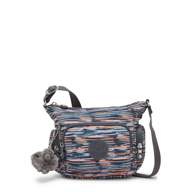 Kipling Gabbie Mini tasje Klein Mineral Stripes waterafstotend