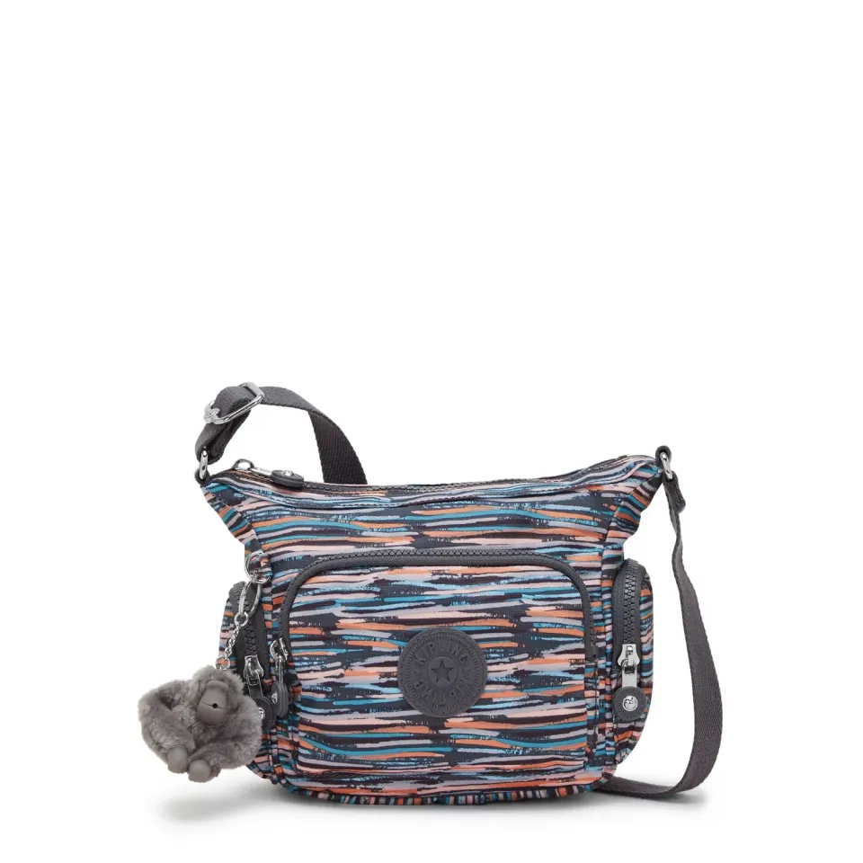 Kipling Gabbie Mini tasje Klein Mineral Stripes waterafstotend