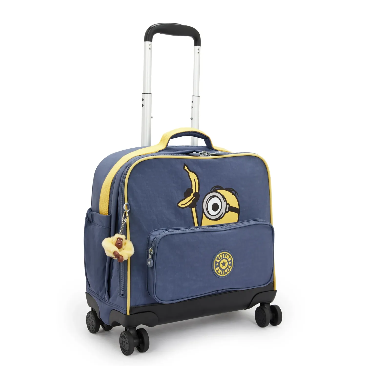 Kipling New Storia Easy koffer Dungaree Blue Groot 4 wielen