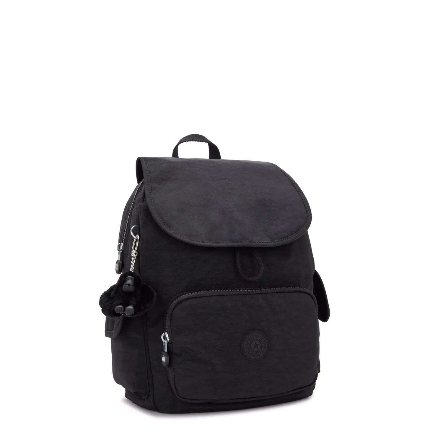 Kipling City Pack S rugzak Klein Black Noir waterafstotend
