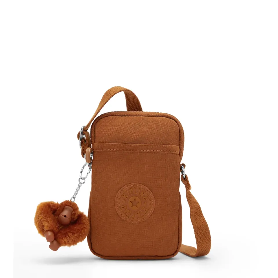Kipling Tally telefoontas Stylish Mokka Klein waterafstotend