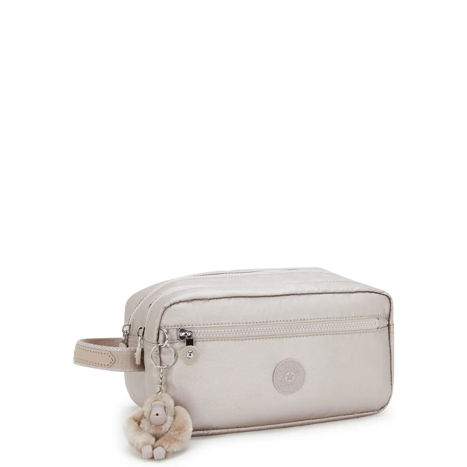 Kipling Agot medium toilettas metallic glow waterafstotend