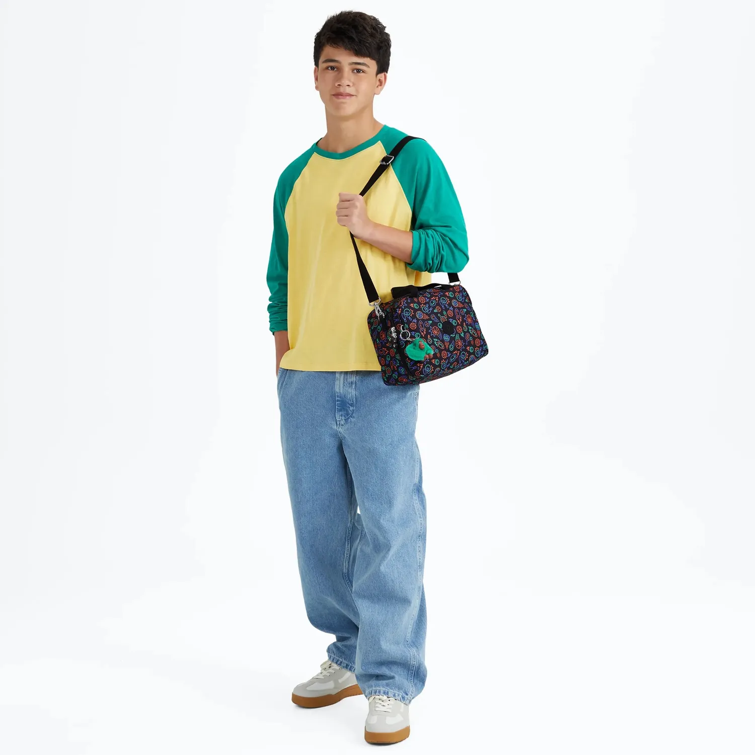 Kipling Miyo Lunchtas Groot Sport Doodle geïsoleerd