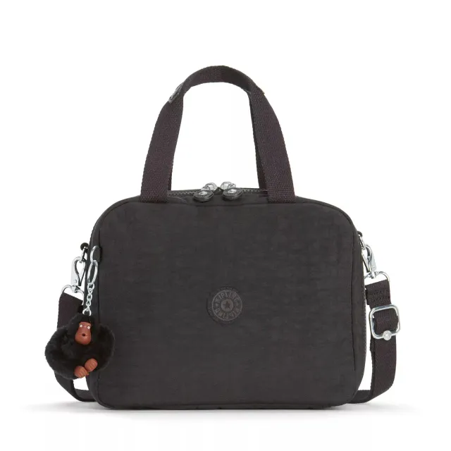 Kipling Miyo lunchtas True Black groot geïsoleerd