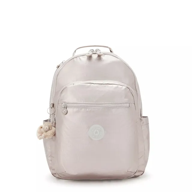 Kipling Seoul rugzak groot Metallic Glow 15 inch laptopvak
