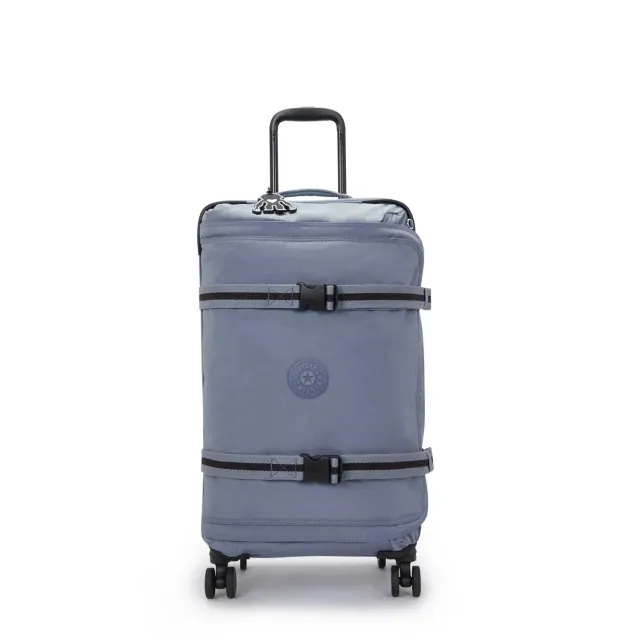 Kipling Spontaneous M koffer Medium Blue Stone 4 wielen