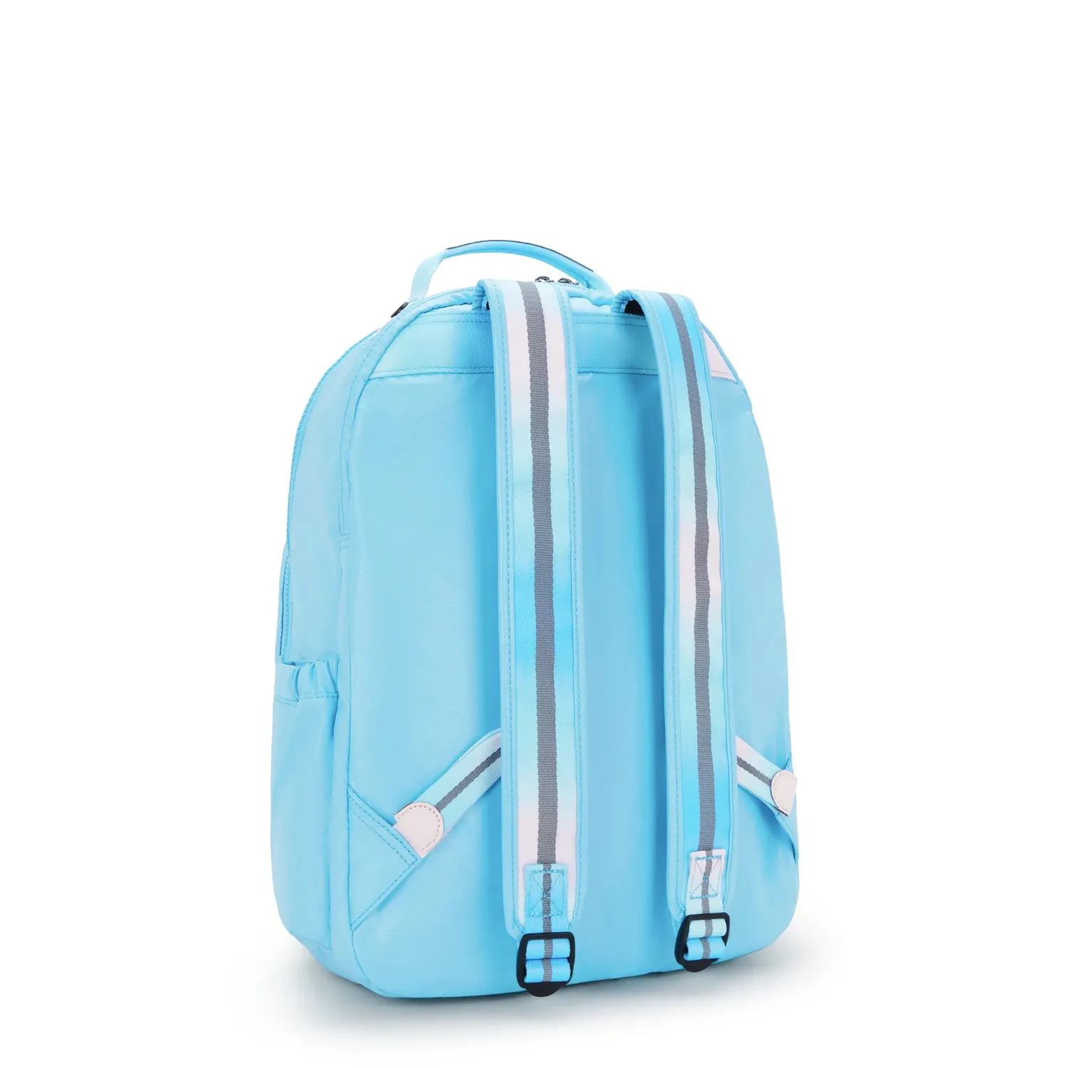 Kipling Seoul Lap rugzak Sea Blue Metallic groot 15 inch