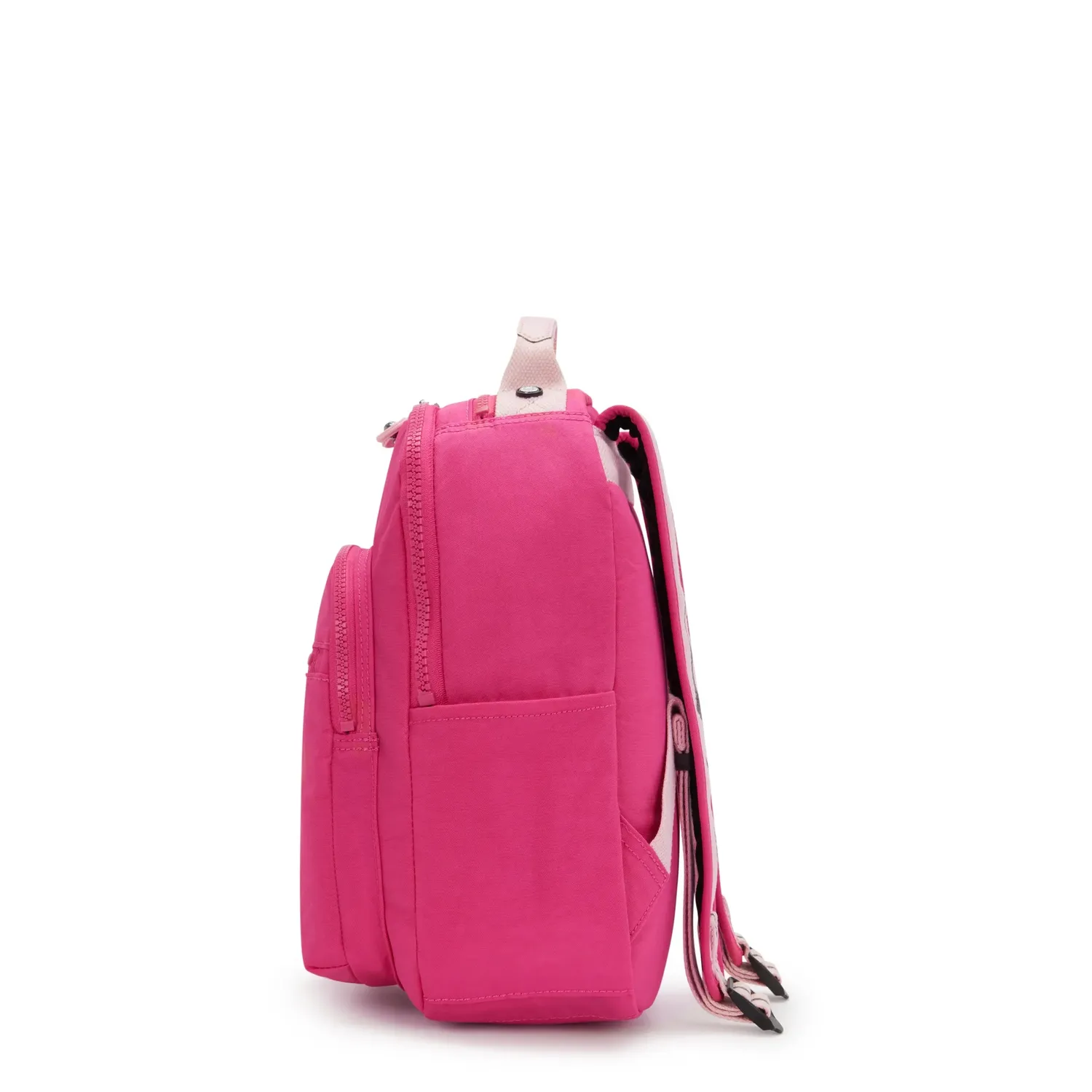 Kipling Seoul S rugzak Klein Intense Rose 11 inch tabletvak