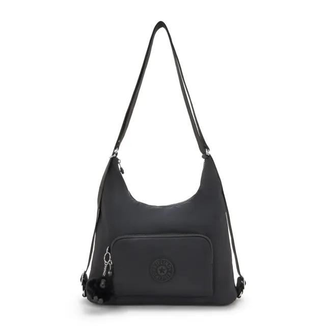 Kipling Yenna schoudertas Black Noir medium multifunctioneel