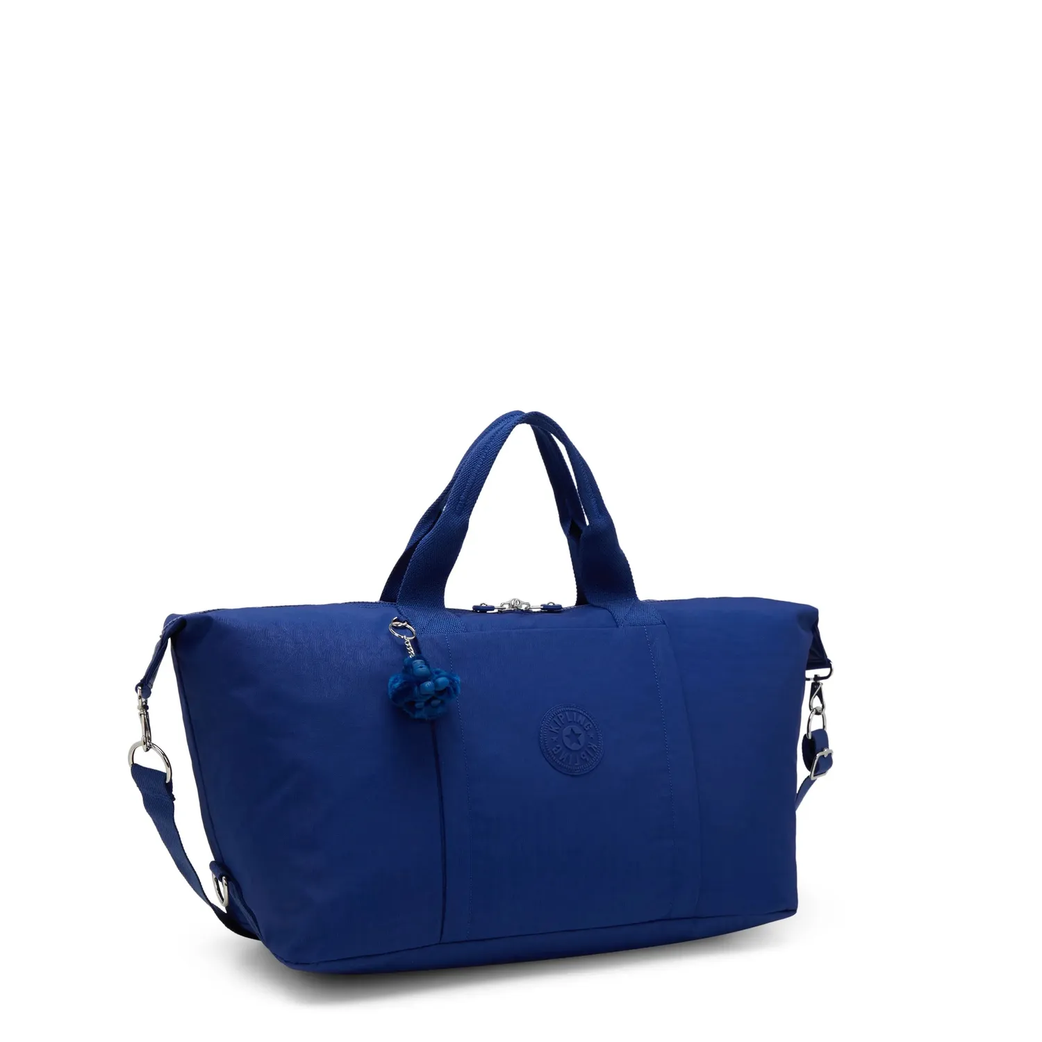 Kipling Bori weekendtas Groot Diamond Wave Emboss reliëf