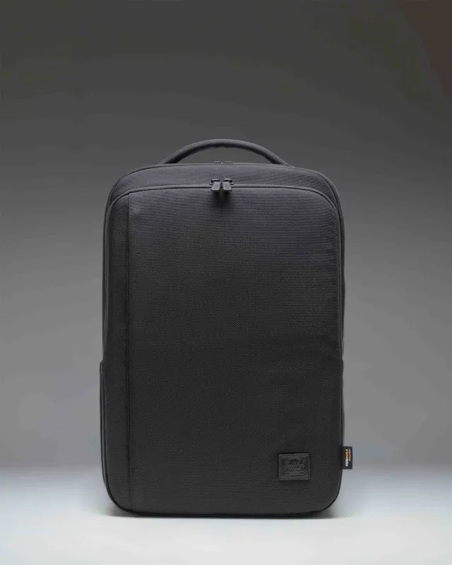 Herschel Kaslo Backpack Tech rugzak Zwart Cordura 3-vaks