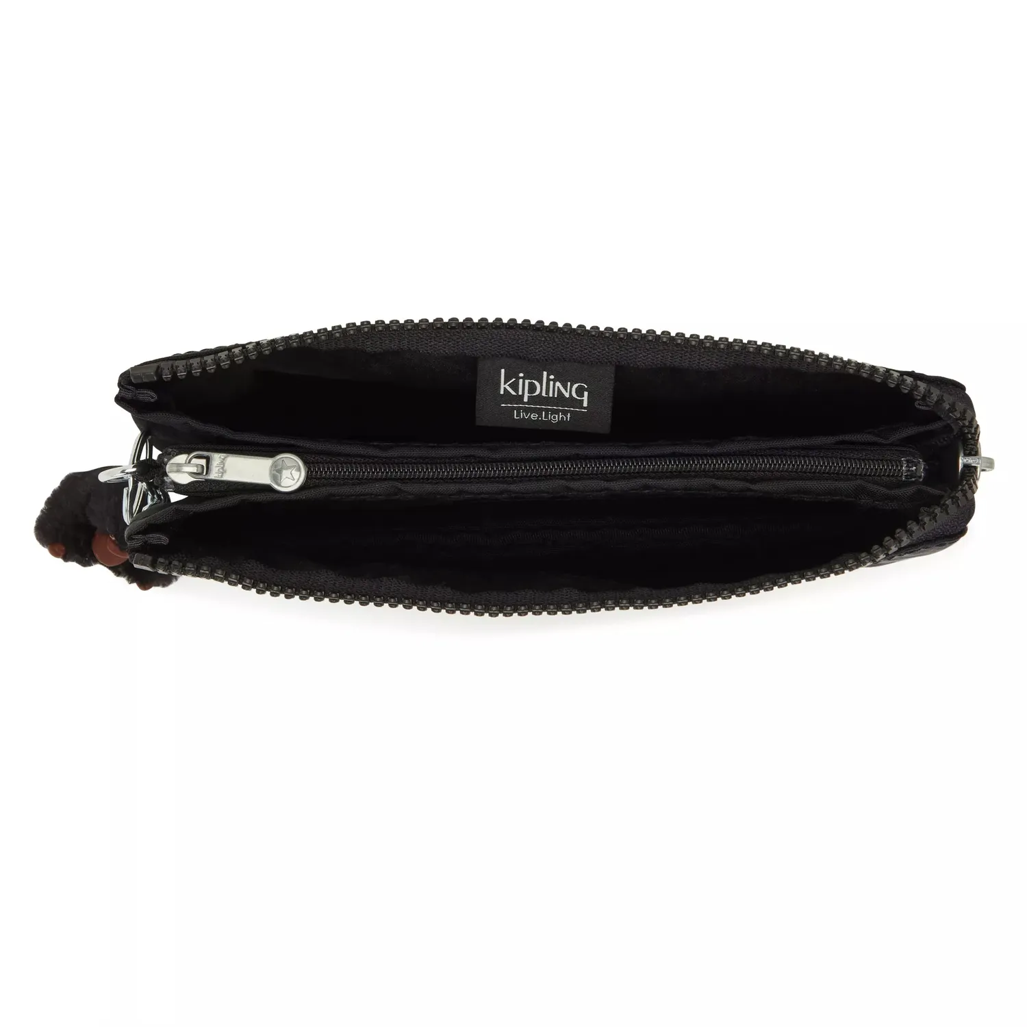 Kipling Creativity XL etui Black Tonal groot nylon