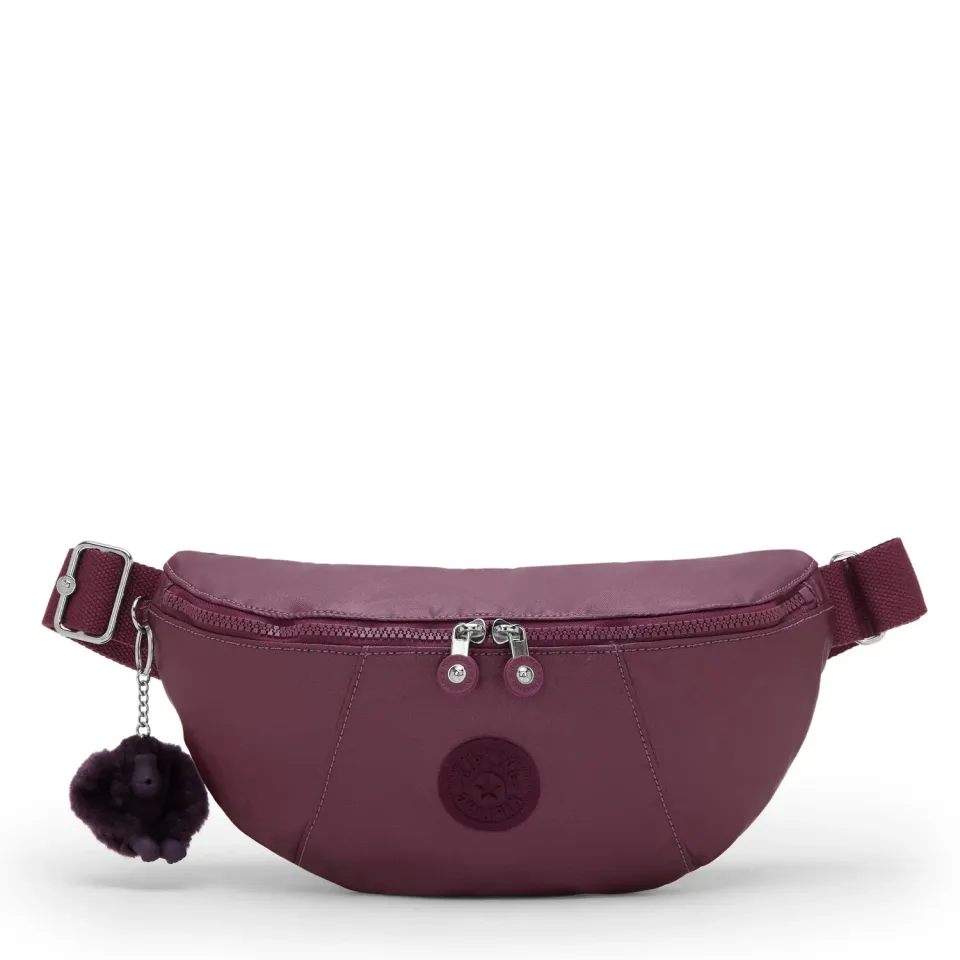 Kipling Maci heuptas Grape Wine Metallic Medium metallic
