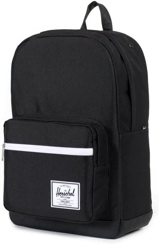 Herschel Supply Pop Quiz Offset rugzak zwart kunstleer