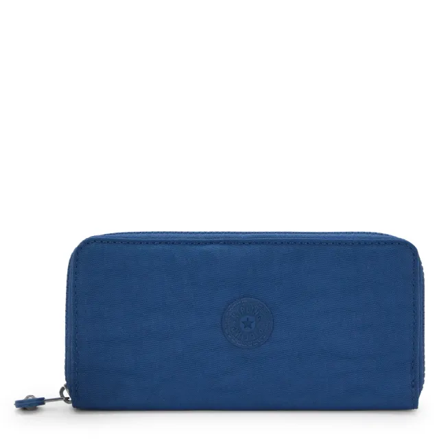 Kipling Money World portemonnee Casual Blue groot met rits