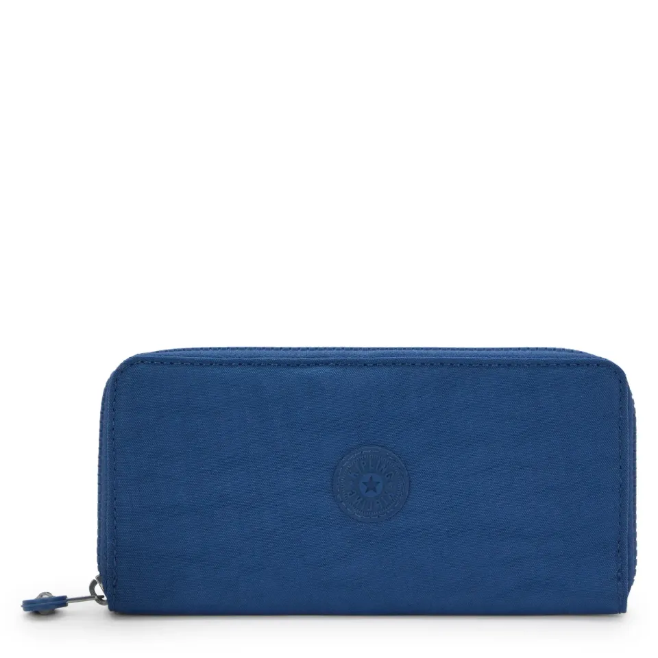 Kipling Money World portemonnee Casual Blue groot met rits