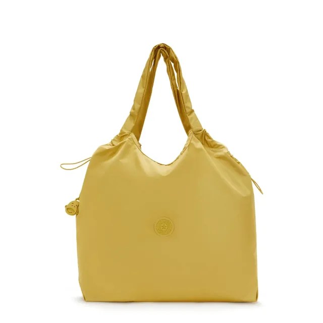 Kipling Assie schoudertas Daisy Yellow Groot lichtgewicht