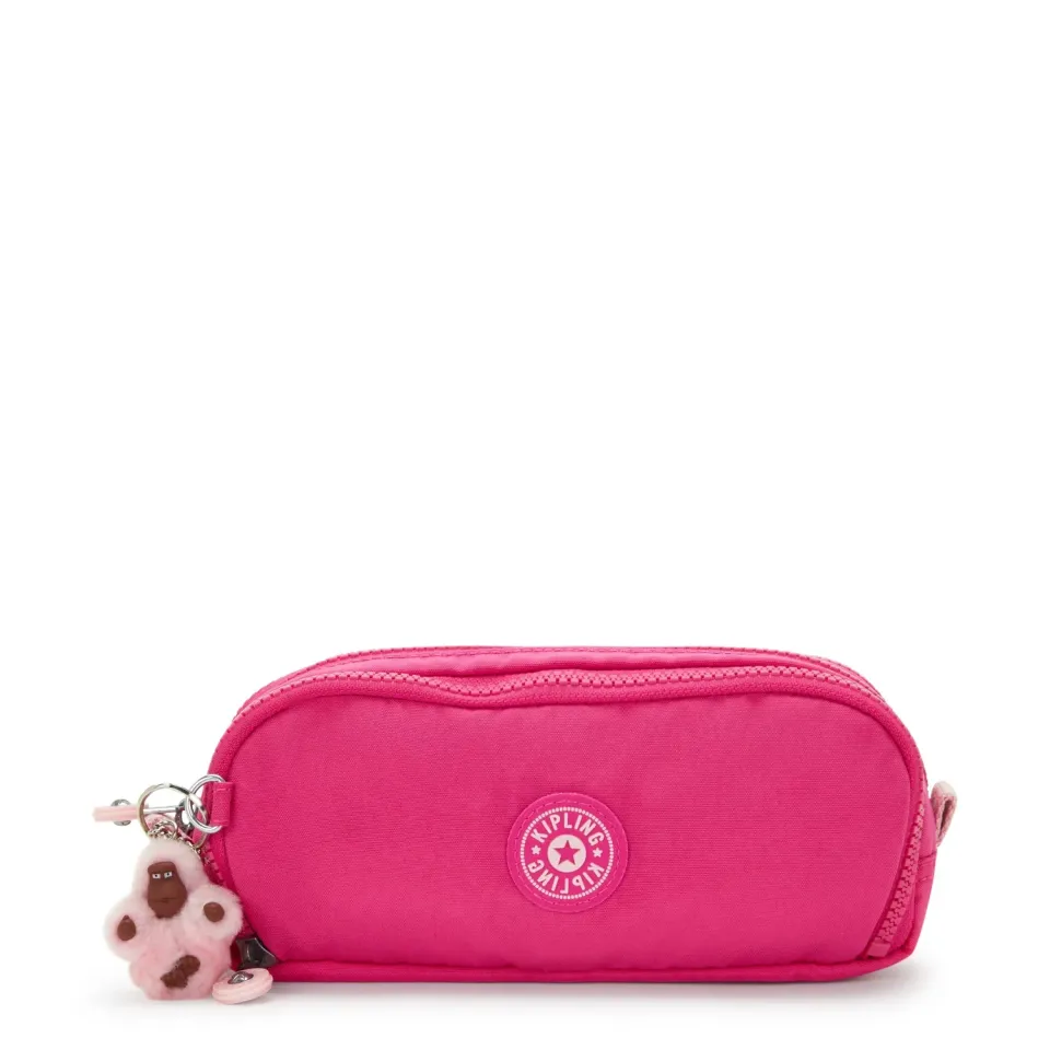 Kipling Gitroy pennenzak Groot Intense Rose roze effen