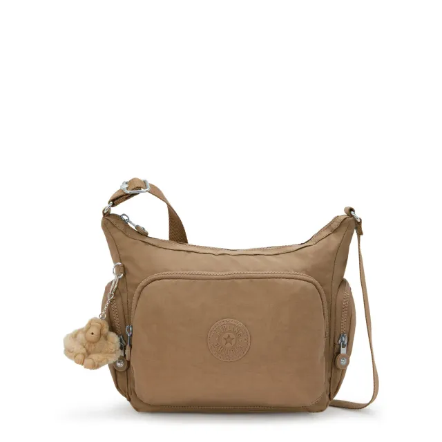 Kipling Gabb S crossbodytas Early Tan Medium verstelbaar