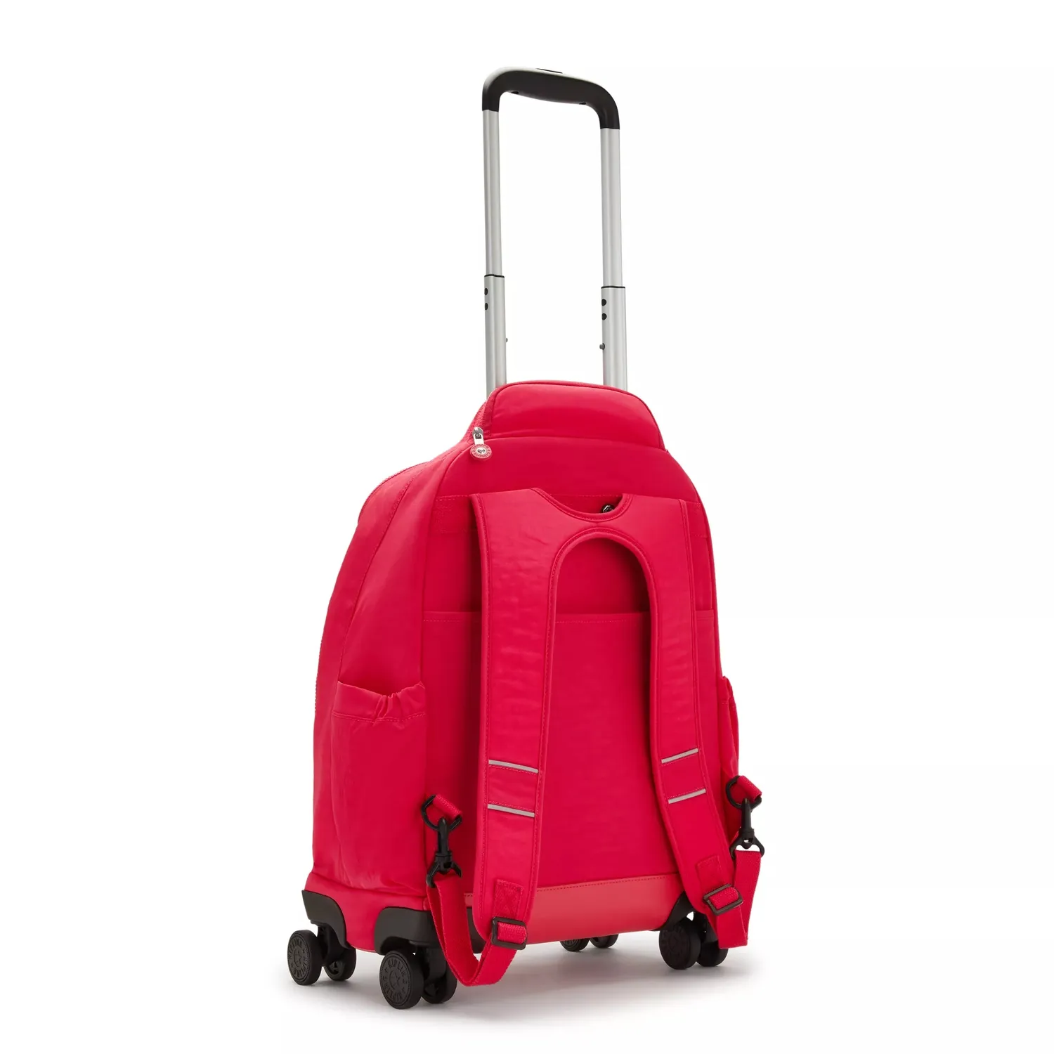 Kipling New Zea rugzak met wielen True Pink groot